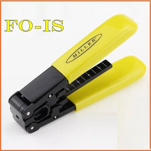 FO-IS Miller dual-port Covered wire strippers Fiber stripping pliers FO-IS Cable Stripping Fiber pigtail patch cord scissors