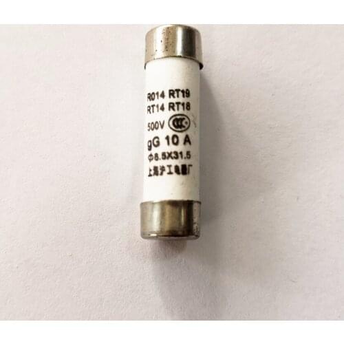 20PCS/lot Fast blow Ceramic Fuse 8.5x31.5mm Fuse 380V/500V 2A 4A 6A 10A 16A RO14 RT29-16