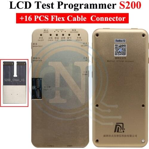 DL S200 LCD Screen Display Tester Box For iPhone 12Pro Max 12 Mini 11 Pro XS 8 7 6S Plus Programmer 3D Touch Testing True Tone