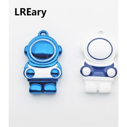 The New Metal Astronaut USB Flash Drive Funny Cartoon Pendrive 4GB 8GB 16GB 32GB 64GB 128GB Pen U Disk Memory Stick Cle