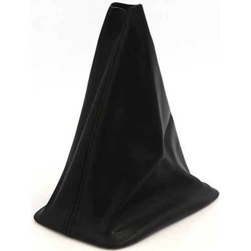 Car Gear Shift Collars Faux Leather Plastic 5 Speed Car Gear Boot Shift Knob Cover for Toyota Corolla Car Accessories