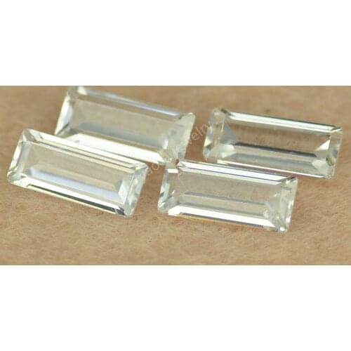 Sale 1x1.5~7X9 5A White Parallel Rectangle Shape Baguette Cut Loose CZ Stone Lab Created Cubic Zirconia Gems For Jewelry