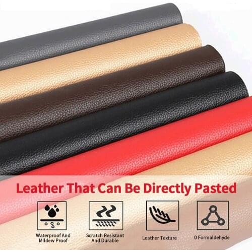 20*30cm Self Adhesive Car Leather Repair Patch Stick-on No Ironing Sticker Car Auto Seat Leather Sofa Clothing Repair Patch Tool