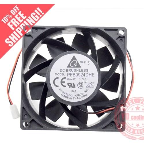 Brand new DELTA 9CM 9038 24V 1.74A high air volume Frequency converter PFB0924DHE cooling fan