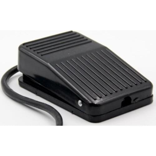 1PC 220V 10A SPDT Momentary type switch pedal Power Foot Pedal Switch Safety Press Black Plastic CZYC