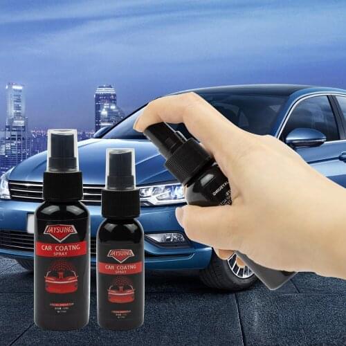 30/50ML Shine Ceramic Spray Coating Car Polish Spray Sealant Top Coat Quick Nano-Coating Quick Coat Ceramic Waterless Wash
