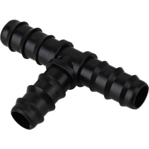 30Pcs 16mm Water Hose Barbed Tee Angle Elbow Connector Garden Tube Joint for Drip Irrigation Lawn Watering Pipe Fittings Kits