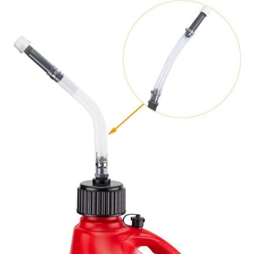 55% Dropshipping!!Fuel Hose Reusable Heat-resistant Clear Rubber Gas Line Pipe for VP/Jegs/LC2/Scribner Fuel Jugs