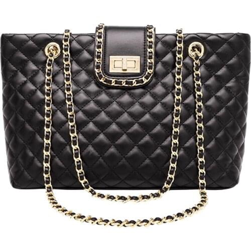 Designer Women Messenger Bag Diamond lattice Leather Hand Bag Stylish Chain Shoulder Crossbody Bag Luxury brand Purse Sac A Mai