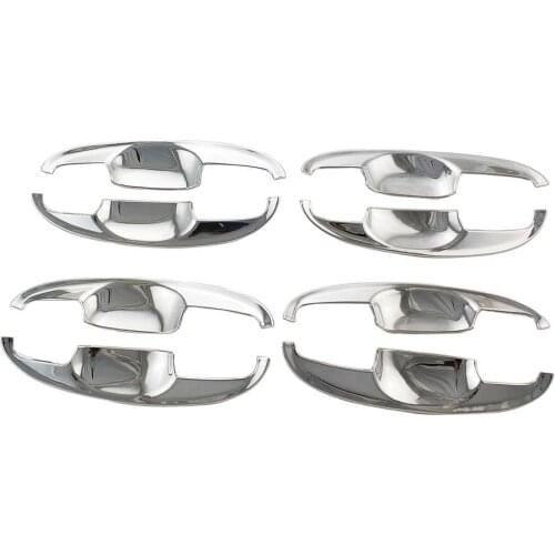 For Toyota Yairs Prius Prius20 2005-2010 8pcs Car door handle bowl cover lid ABS Chrome accessories
