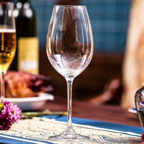 Europe Creative Lead-Free Crystal Red Wine Cup Decanter 6pcs set Goblet Household wine glasses Wedding Gift Set Drinkware