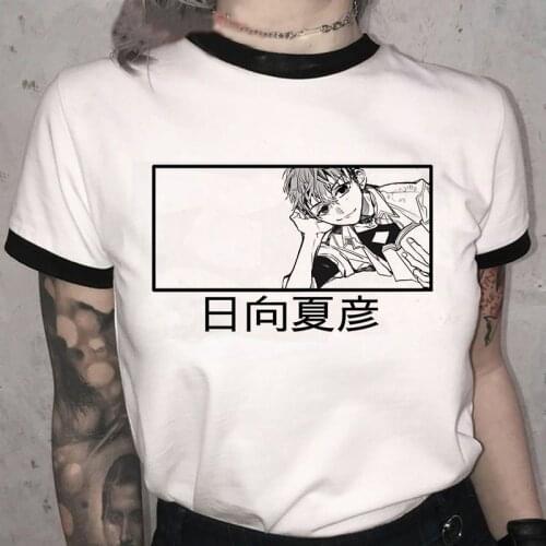 Toilet Bound T Shirt Men/women Kawaii Cartoon Summer Tops Japanese Anime Hanako Kun Graphic Tees Harajuku Unisex Tshirt Male