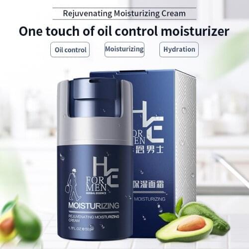 Hearn Mens Moisturizing Cream 50g Hydrating Anti-Drying Cream