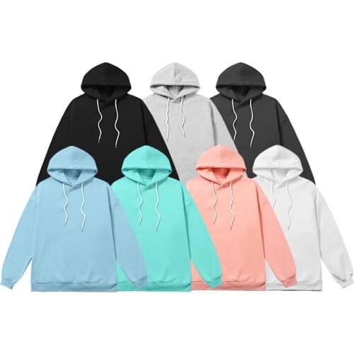 Hooded Sweater Mens Spring And Autumn Korean Fashion Loose Coat Lovers Versatile Fat Man Large Coat