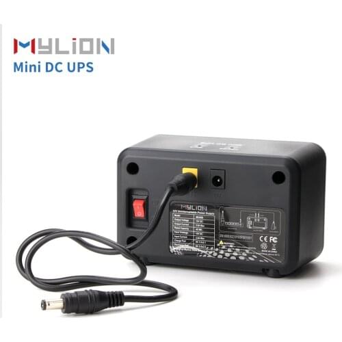 Mylion 12V 2A 12000mah 48.84wh Lithium Battery Battery 18650 Power Supply UPS Uninterrupted Backup Power for Security