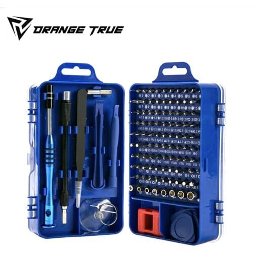 115 In 1 Mini Screwdriver Set of Screw Driver Bit Set Precision Set For Laptops Phone Watch Tablet Electronic Device Hand Tool