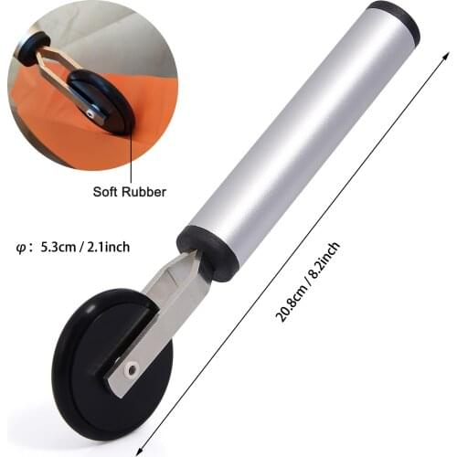 EHDIS Car Wrapping Squeegee Rubber Wheel Roller Vinyl Film Sticker Decal Painting Scraper Window Tint Household Cleaning Tool