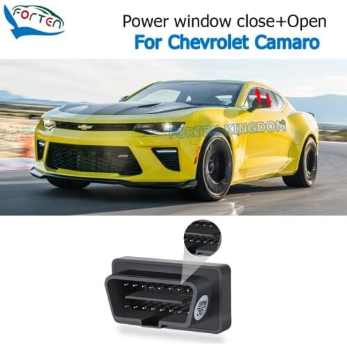 Forten Kingdom Car Auto Intelligent Power Windows Closer&Open Kit Module For Chevrolet Camaro 2010-2016