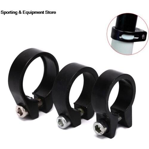 Seatpost Clamp MTB road Bike Cycling Saddle Seat Post Clamp Spare Parts for Bicycles Tube Clip