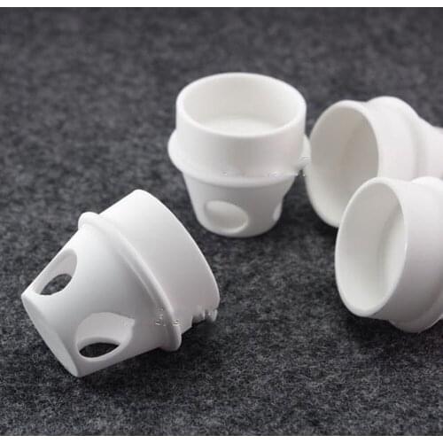 1pc Ash Determination Crucible MAGD2-001 for Industrial analyzer High Temperature Resistance Alumina Crucible Lab Supplies