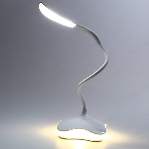 14 LED Bulbs Table Lamps Night Lights USB 3 Level Dimmable Desk Light Bedside Lamp Auto Sensor lamparas de mesa Projector Lamps