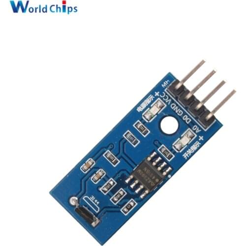 3144E Hall Sensors Module Motor Speed Counting Test Sensor Board Magnetic Swiches Smart Car DIY Kit for Arduino