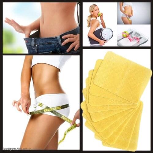 50pcs=5bags Slimming Navel Sticker Slim Patch Lose Weight Loss Burning Fat Slimming Cream Health Care Wholesale