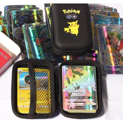 Album Pokemon 50 Capacity Cards Holder Album Notebook Hard Case Card Holder for Pokemon Pikachu Board Game Cards Book Holder