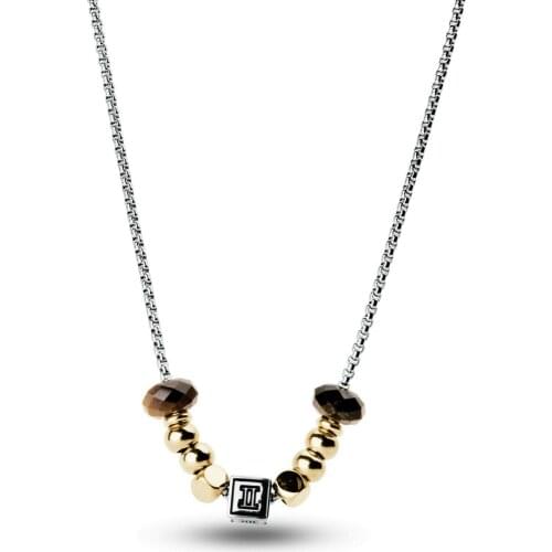 Brosway man necklace TJMAN Zodiac BTJNS81 aquarium sectional horoscope