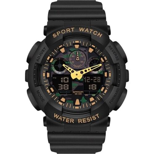 Military Mens Digital Watches Top Brand Luxury Waterproof Sports Wristwatches Fashion Quartz Watch Male Clock Relogio Masculino