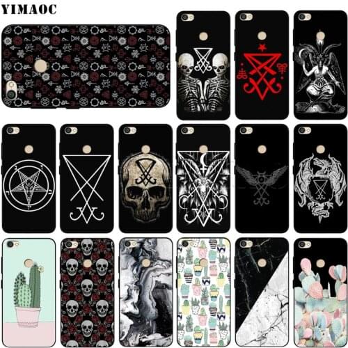 Sigil of Lucifer Seal Satan Case for Xiaomi Redmi MI Note MAX 3 6a 7 6 8 9 10 GO SE A1 A2 A3 Lite 8A F1 Pro
