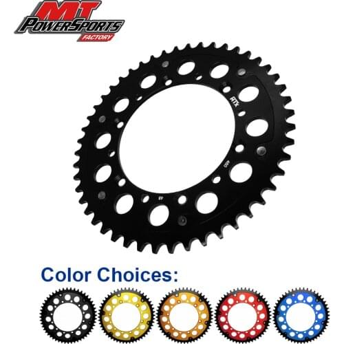 For Kawasaki KX/KDX Suzuki RM-Z250 04-06 Motorcycle Rear Race Chain Sprocket Of Aluminium Alloy Modification Accessories