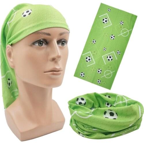 Football Club Outdoor Scarf Mask Variety Turban Magic Scarves Face Mesh Headband Neck Gaiter Hiking Cowboys Men Women