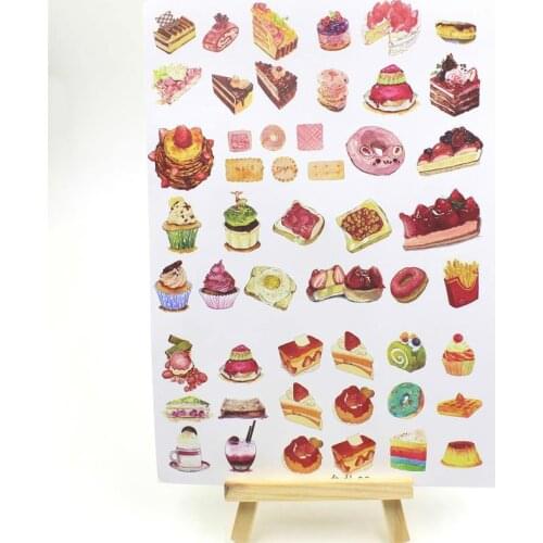KSCRAFT Delicious Food Self- adhesive Paper Sticker for Scrapbooking/ DIY Crafts/ Card Making Decoration