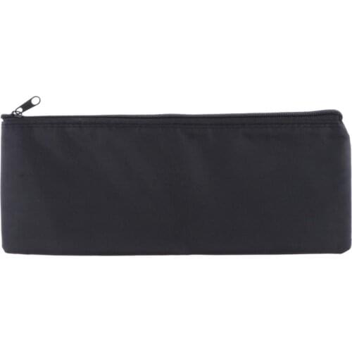 1 Pieces Micophone Protect Zipper Bag Soft Storage Pouch Black 31x11cm