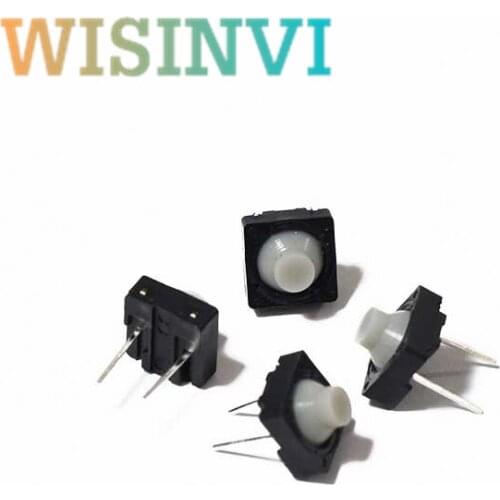 10-50PCS Middle 2pin 8*8mm Switch Tactile Push Button 8x8x5mm 8*8*5mm Touch switch Touch Power switch button Tact switch