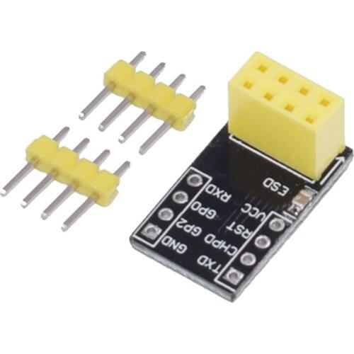 10PCS A31 For ESP-01 Esp8266 ESP-01S Model Of The ESP8266 Serial Breadboard Adapter WiFi Transceiver Module Breakout UART Module