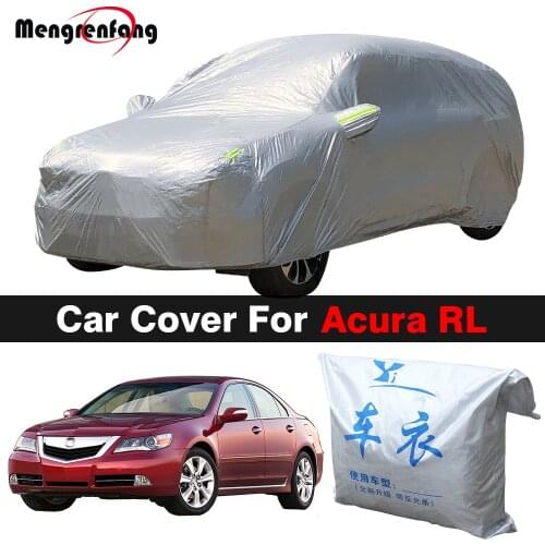 Full Car Cover Auto Outdoor Sun Shade Anti-UV Rain Snow Dust Protection Cover For Acura RL