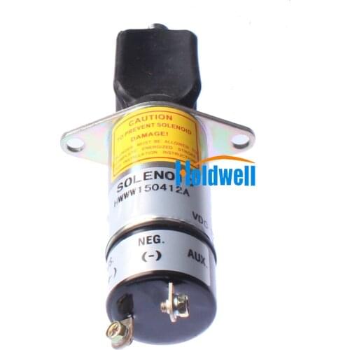 Holdwell 1504-12A6U1B5S for Woodward Solenoid SA-3732 12V 1504