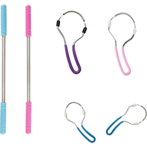 1/2pcs Face Hair Spring Remover Threader Remover Stick Epilator Cream Stainless Steel Hair Remover Beauty Tool Body Skin Care