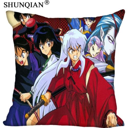 Best Inuyasha Anime Pillowcase Wedding Decorative Pillow Cover Custom Gift For (Two Sides) Printed Pillow Cases A8.15