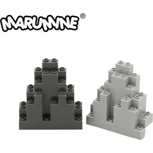 Marumine MM 6083 Mountain top 3 x 8 x 7 Hobby Classic Building Blocks Childrens Toys Construction Set Model Kit MOC Brick