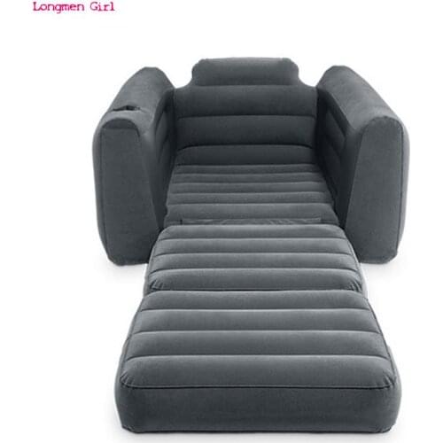 Multifunction Inflatable Bed Sofa Deck Chairs For Travel Beach Beds Chaise Fold Bedroom Furniture Modern Garden Sofas Lounger