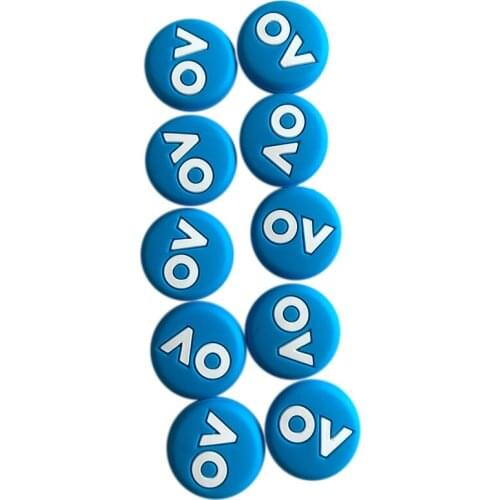 NEW-10Pcs Tennis Racket Vibration Dampeners Silicone Anti-Vibration Tennis Racquet Shock Absorber