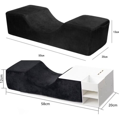 Professional Eyelash Extension Pillow Shelf Set Professional Neck Support Grafting Eyelash Cushion Organizer For Beauty Big Sale