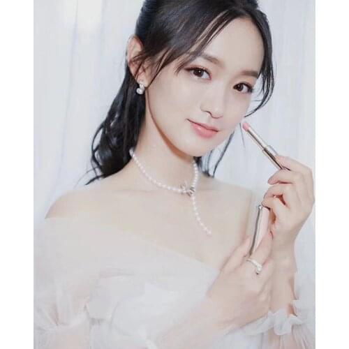 Fine Bowknot 8-9MM Pearl Choker Necklaces For Women Long Wedding Necklaces Statement Jewelry Party Gifts 20INCH