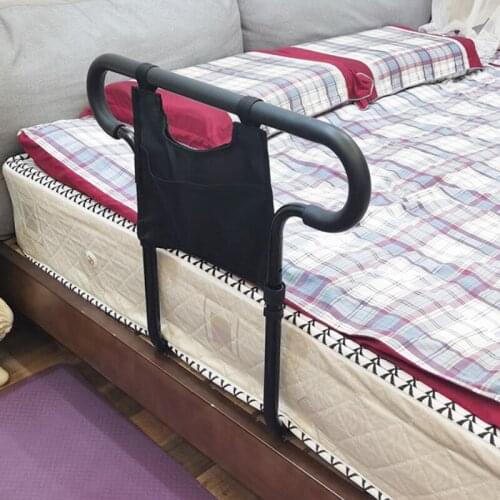 Get Up Handle Secure Bed Rail Bedroom Safety Fall Prevention Aid Handrail for Assisting Elderly and Pregnant Tool