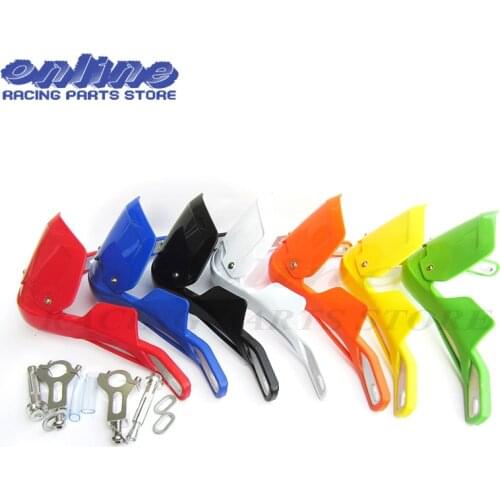 Alloy Handguards Hand Guards for SX EXC SXF EXCR 7/8" 22mm Fat Bar Motorcross Dirt Bike Supermoto Motorcycle