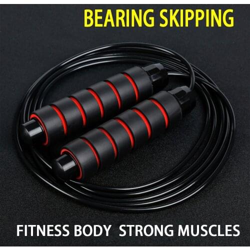 Skipping rope with counter weighted high-speed jump rope corda comba crossfit rope to jump skakanka sportowa speed rope crossfit