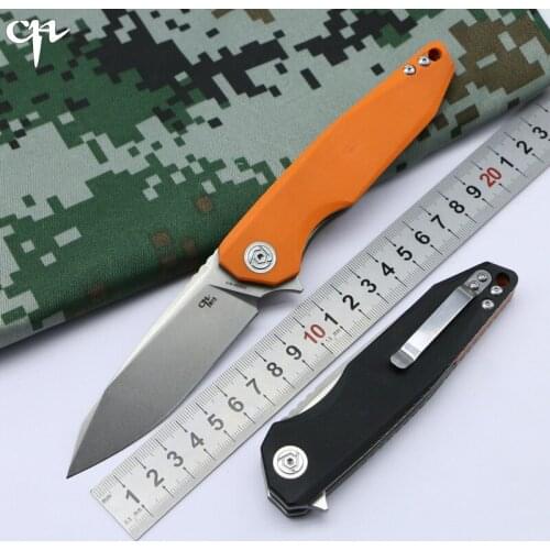 CH3004 Outdoor camping bearing flip folding knife D2 steel blade G10 handle mountaineering fishing equipment tactical EDC tools